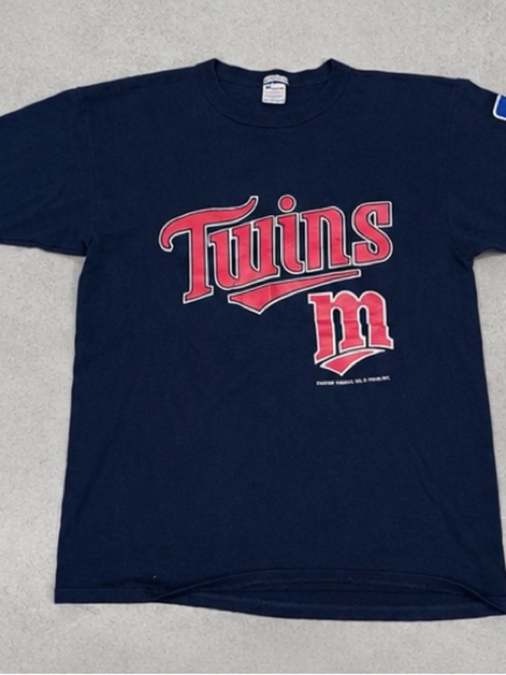 90s Vintage Minnesota Twins #34 Champion MLB Baseball T-Shirt M